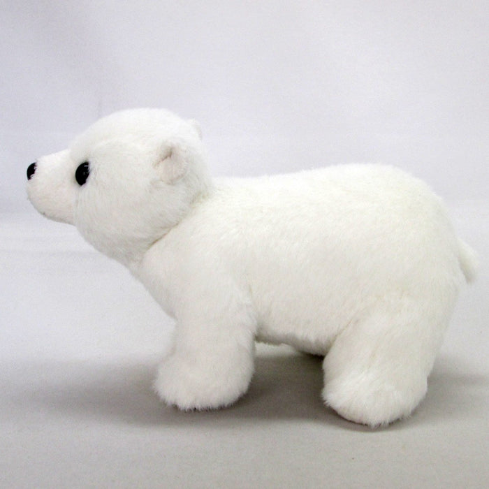 Sanei Boeki Original Pururun Marine Polar Bear Plush Toy 5x13x8.5cm