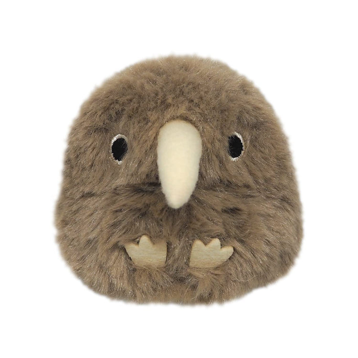 Sanei Boeki Toridango Kiwi Plush Toy 9x8x7cm - Soft Cuddly Animal