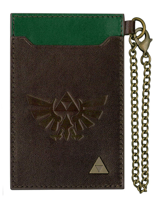 Sanei Boeki The Legend of Zelda Passhülle aus echtem Leder - Favorit+