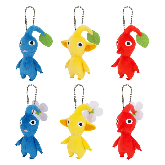 Coffret de mascotte en peluche Pikmin Sanei Boeki 5,5 x 10 x 13 cm