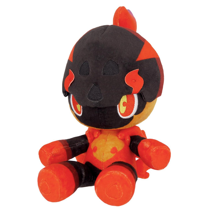 Peluche Carbo de la collection Pokémon All Star de Sanei Boeki, petite taille, 14 x 19 x 20 cm