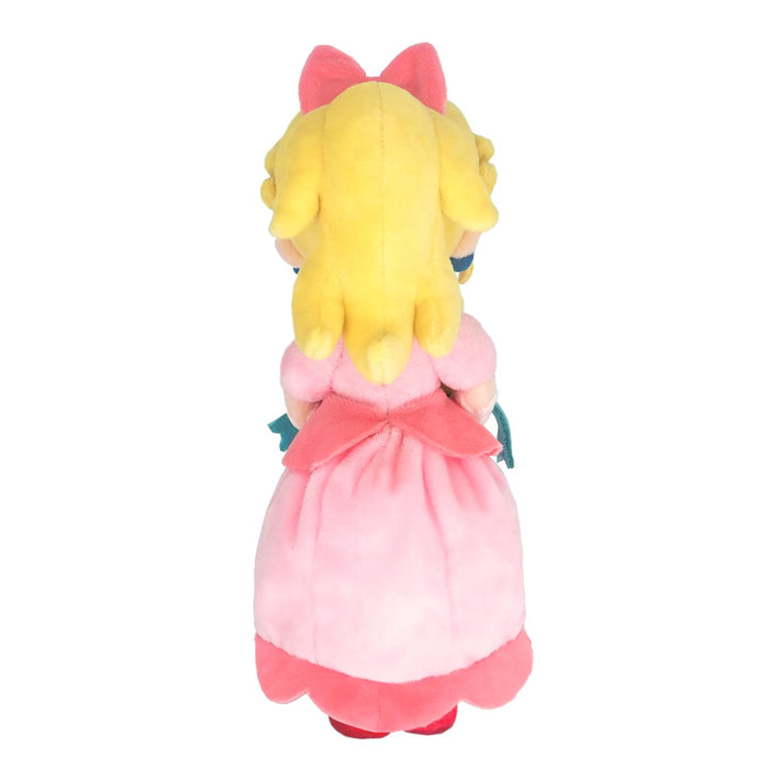 Peluche Princesse Peach Showtime de Sanei Boeki 10x13x24,5cm Pps01