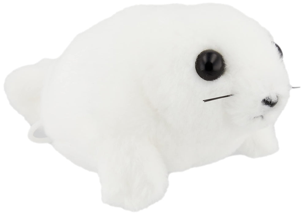 Sanei Boeki Pururun Marine Baby Seal Plush Toy Soft and Cuddly