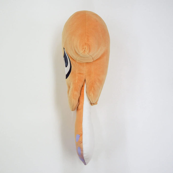 Peluche Splatoon 3 Squid M Orange de Sanei Boeki 26x11x40cm