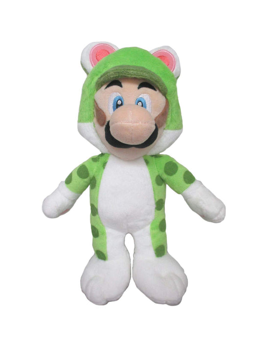 Sanei Boeki Super Mario 3D World Neko Luigi Plush Toy 18cm Sitting Height