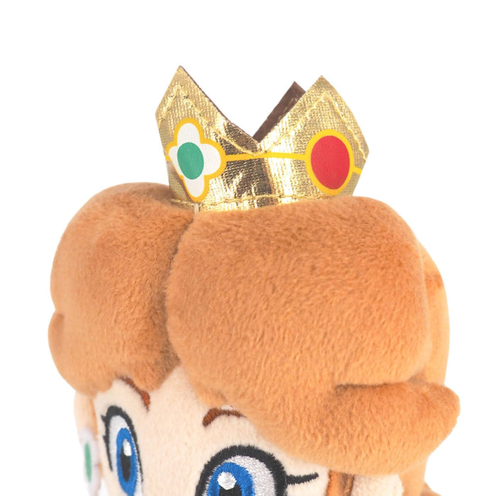 Sanei Boeki Super Mario Daisy Plush Toy - 10x7.5x25cm All Star Collection