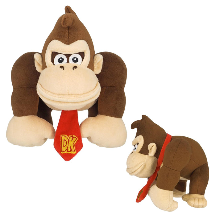 Peluche Sanei Boeki Super Mario Donkey Kong 20 cm L17 x P19 x H20 cm