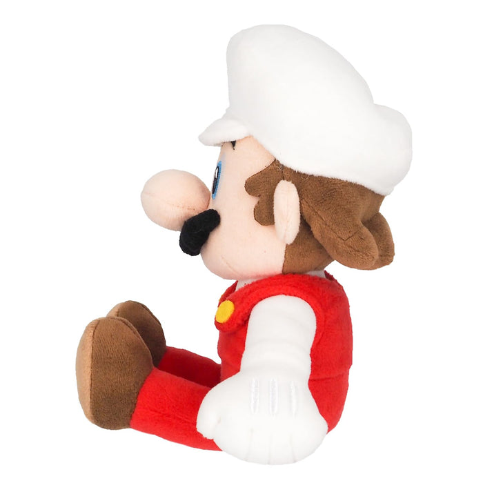 Sanei Boeki Fire Mario Plush Toy 24cm - Super Mario All Star Collection