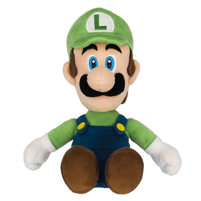 Peluche Sanei Boeki Super Mario Luigi 26 cm - Collection All Star