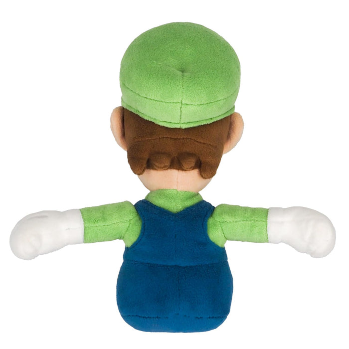 Sanei Boeki Super Mario Luigi Plüschtier, 26 cm – All-Star-Kollektion