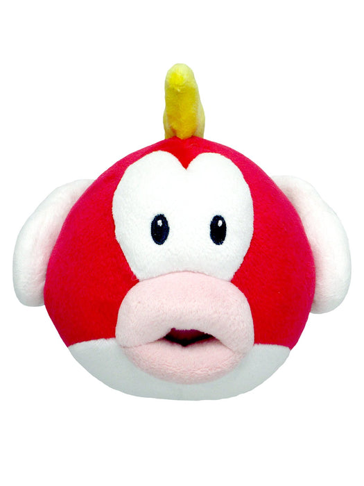 Peluche Pukupuku Super Mario All Star de Sanei Boeki 13 cm - Objet de collection amusant