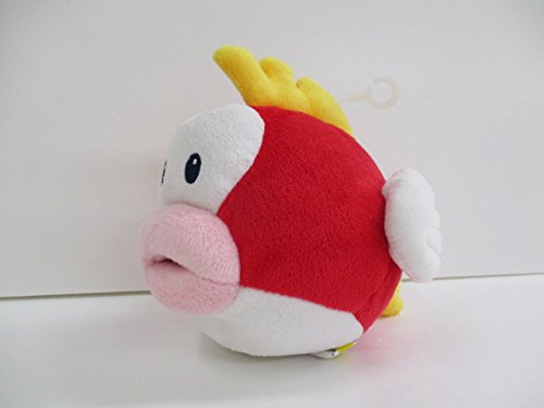 Peluche Pukupuku Super Mario All Star de Sanei Boeki 13 cm - Objet de collection amusant