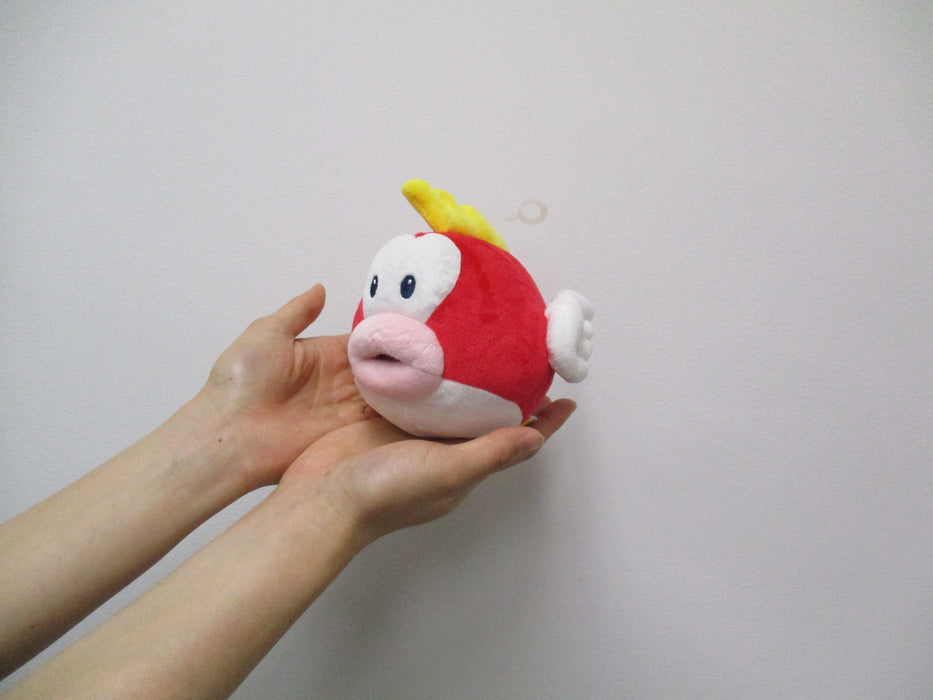 Sanei Boeki Super Mario All Star Pukupuku Plush Toy 13cm - Collectible Fun