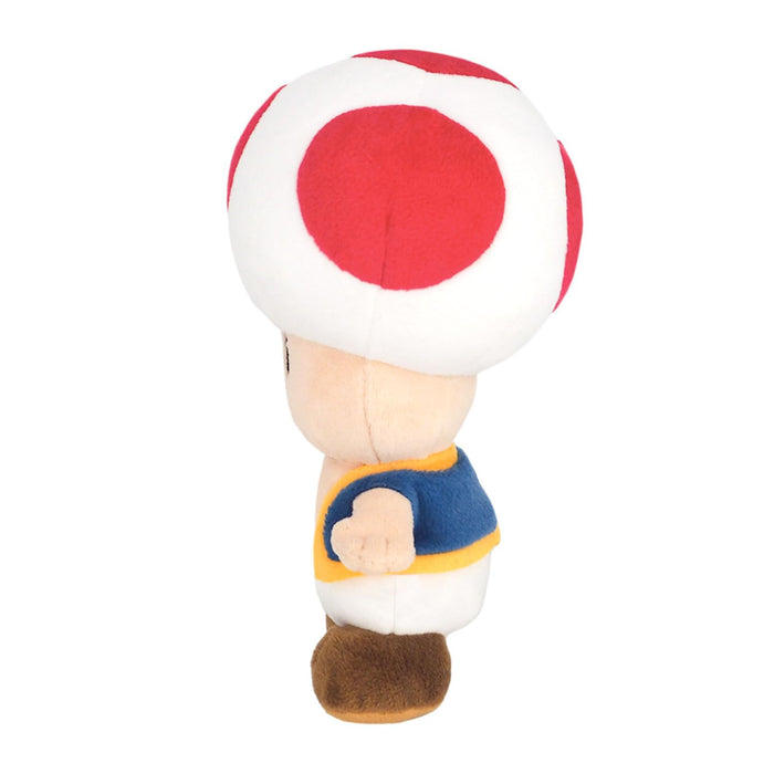 Sanei Boeki Super Mario All Star Collection Toad Plush Toy 20cm