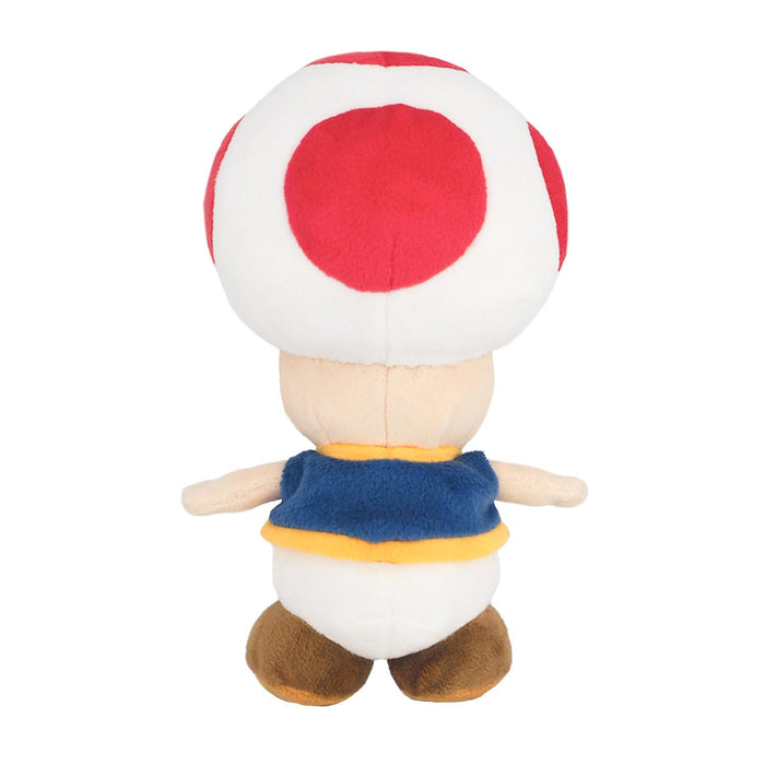 Peluche Toad de la collection Super Mario All Star de Sanei Boeki 20 cm