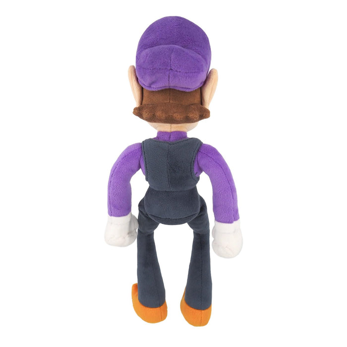 Sanei Boeki Super Mario All Star Waluigi Plüschtier 11x9,5x31cm