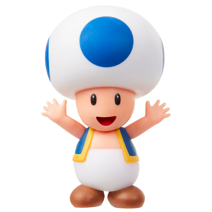 Collection de figurines Super Mario de Sanei Boeki Blue Toad Fcm-033