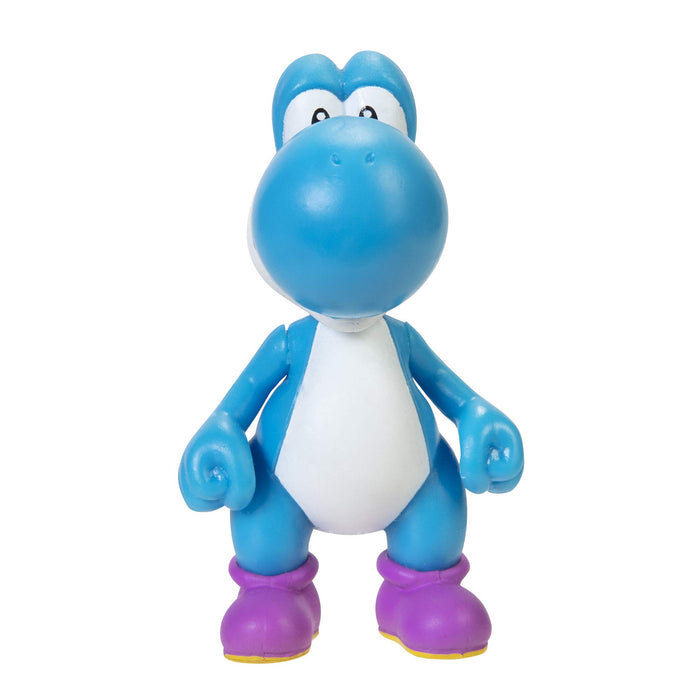 Sanei Boeki Super Mario Blue Yoshi Figure Fcm-036 Collectible