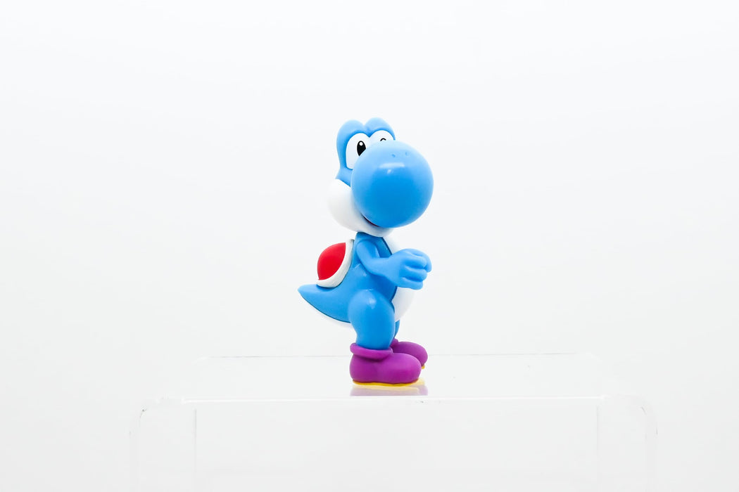 Figurine de collection Sanei Boeki Super Mario Blue Yoshi Fcm-036