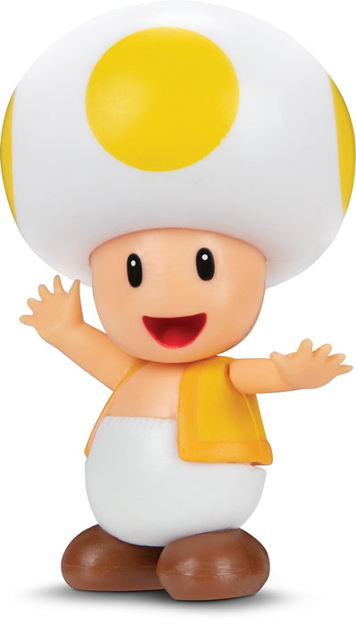 Collection de figurines Super Mario de Sanei Boeki, modèle Yellow Toad Fcm-034