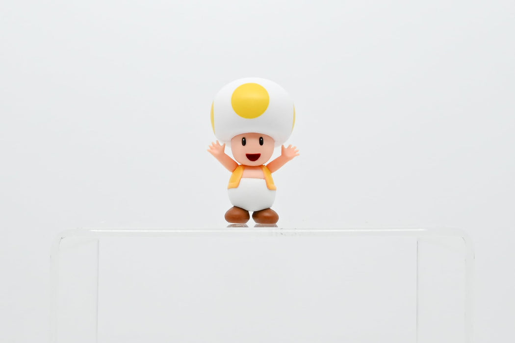 Sanei Boeki Super Mario Figure Collection Yellow Toad Model Fcm-034