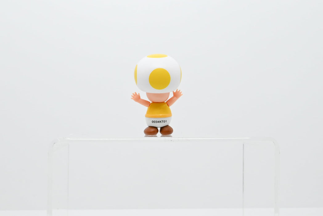 Collection de figurines Super Mario de Sanei Boeki, modèle Yellow Toad Fcm-034