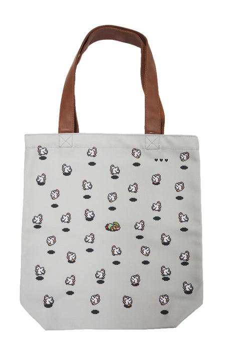 Sanei Boeki Legend Of Zelda Tote Bag Cucco Design W35 x D10 x H38Cm