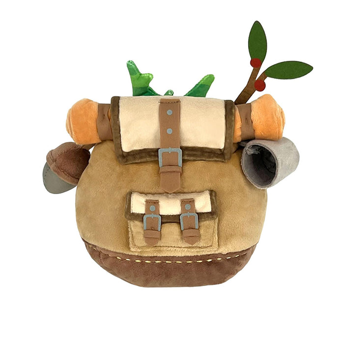 Sanei Boeki Zelda Tears of the Kingdom Brown Backpack Plush Toy 22x18.5x17cm