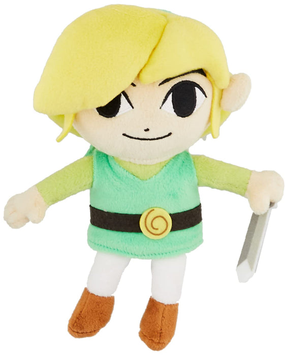 Sanei Boeki La Légende De Zelda Link Wind Waker Figurine Peluche 20cm