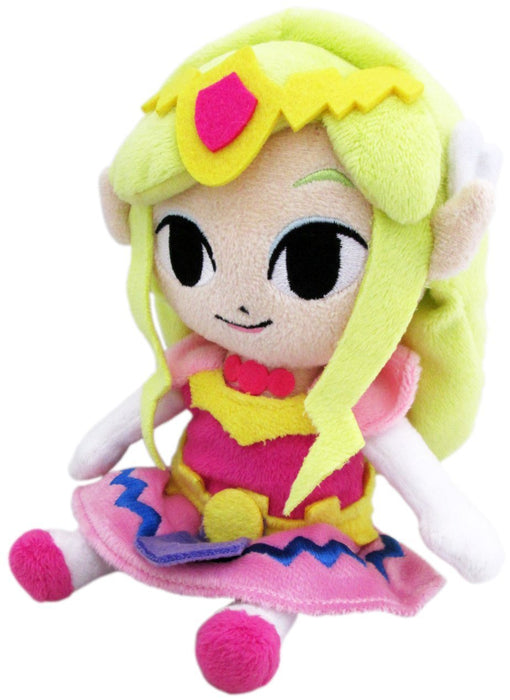 Sanei Boeki Legend Of Zelda Prinzessin Zelda Plüschtier - B9,5 x T7 x H21 cm