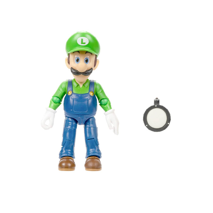 Figurine articulée Luigi de Sanei Boeki - 13,5 cm | Objet de collection du film Super Mario Bros.