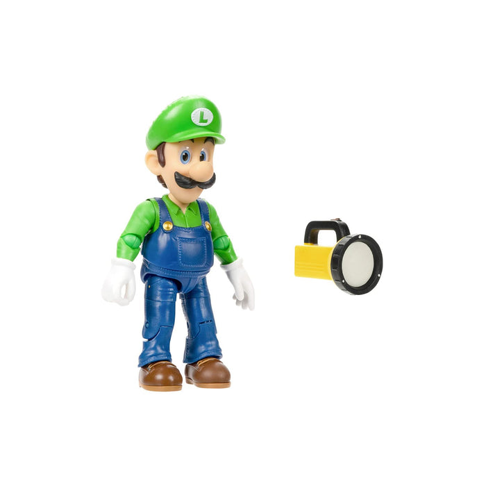 Sanei Boeki Luigi Action Figure - 13.5cm | Super Mario Bros. Movie Collectible