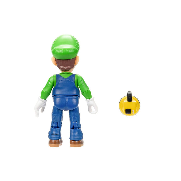 Figurine articulée Luigi de Sanei Boeki - 13,5 cm | Objet de collection du film Super Mario Bros.