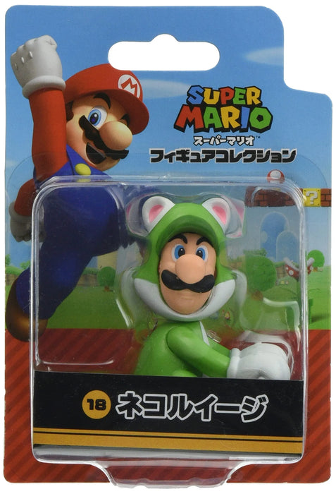 Sanei Trading Super Mario Figure Collection Neko Luigi Fcm-018- Japan Figure Store - #1 Bring To You The Best Japanese Goods
