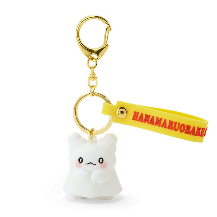 Sanrio 3D Keychain Hanamaru Obake 4.8x4.2x4.5cm Character Keyring