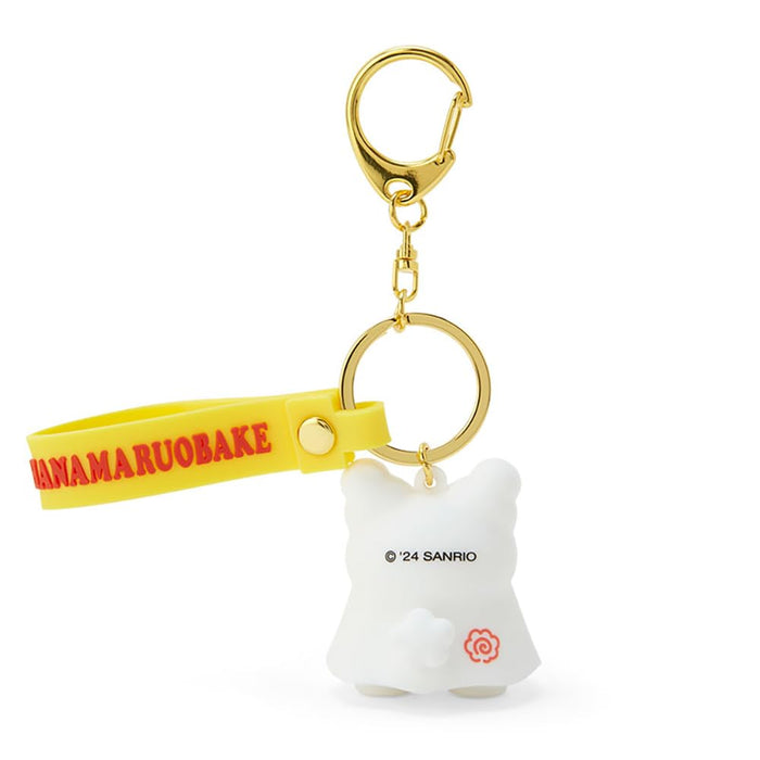 Sanrio 3D Keychain Hanamaru Obake 4.8x4.2x4.5cm Character Keyring