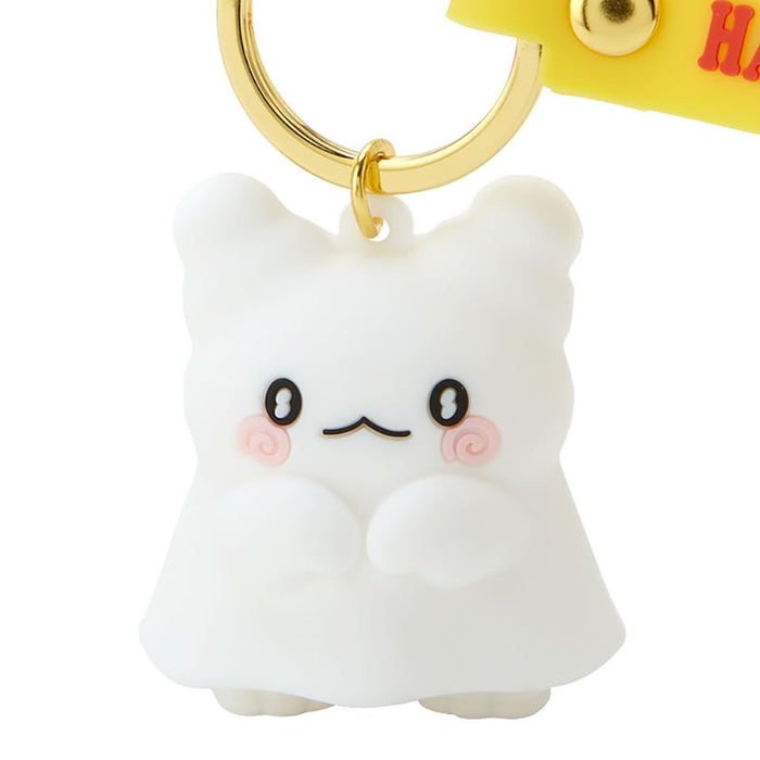 Porte-clés 3D Sanrio Hanamaru Obake 4,8 x 4,2 x 4,5 cm Porte-clés personnage