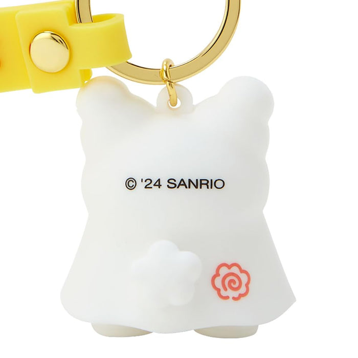 Porte-clés 3D Sanrio Hanamaru Obake 4,8 x 4,2 x 4,5 cm Porte-clés personnage