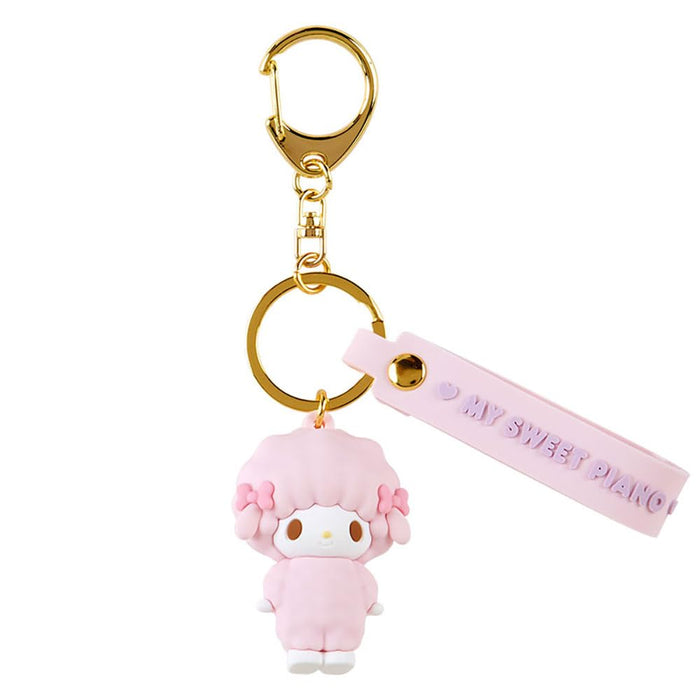 Sanrio My Sweet Piano 3D Keychain 5x3.8x3cm - Adorable Character Accessory