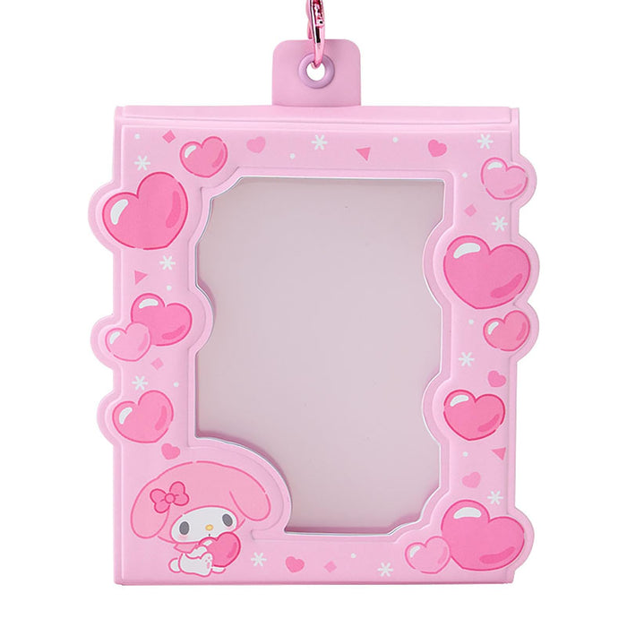 Sanrio My Melody Accordion Card Holder Enjoy Idol PVC 8 Pockets 16 Cards