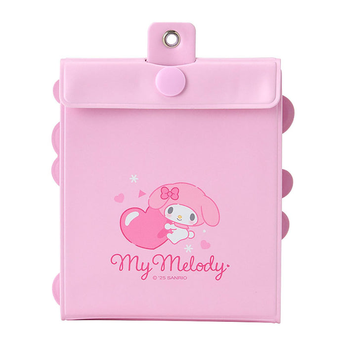 Sanrio My Melody Accordion Card Holder Enjoy Idol PVC 8 Pockets 16 Cards