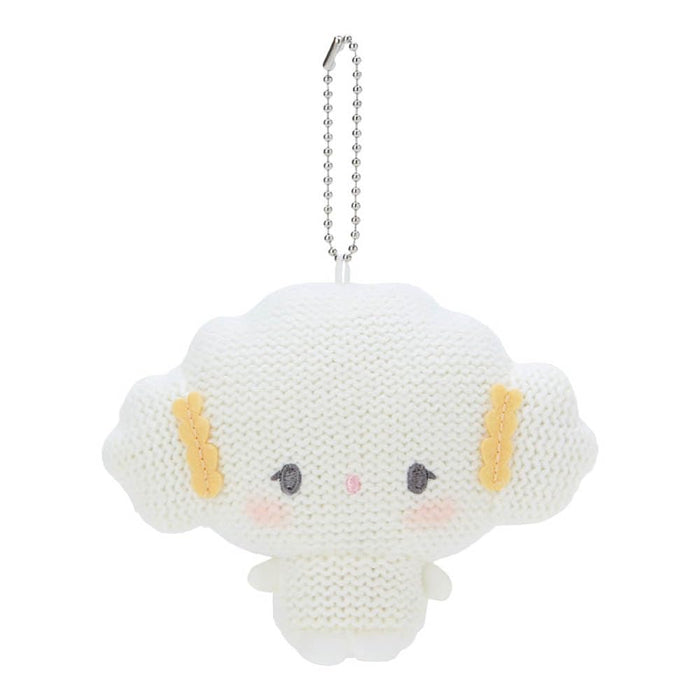 Porte-mascotte tricoté style amigurumi Sanrio Kogimyun 13x5x11cm