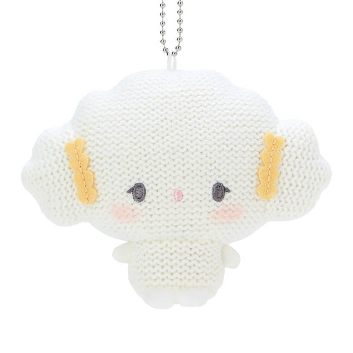 Porte-mascotte tricoté style amigurumi Sanrio Kogimyun 13x5x11cm