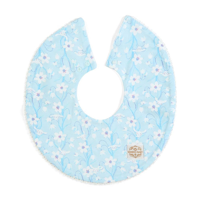 Bavoir pour bébé Sanrio Cinnamoroll - 30,5 x 29 cm - Vêtements pour bébé mignons