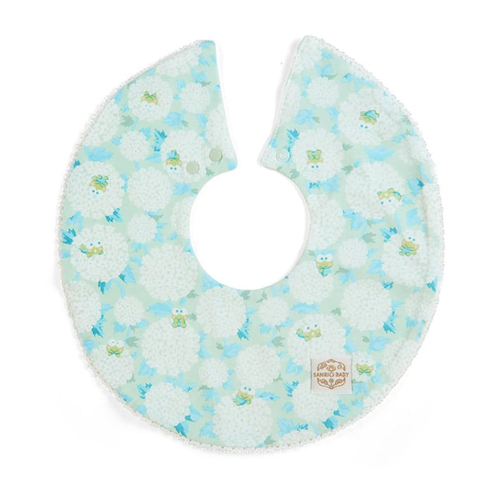 Sanrio Baby Bib 30.5x29cm Kerokerokeroppi Character Baby Apparel