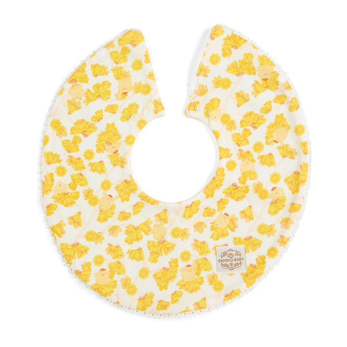 Sanrio Baby Bib - Pom Pom Purin Pompompurin - 30.5 x 29 cm - Baby Apparel