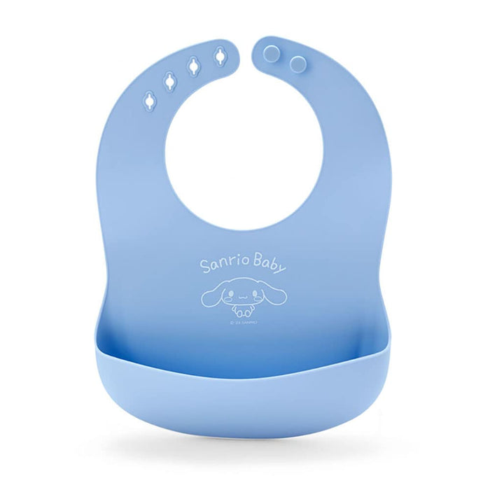 Sanrio Baby Cinnamoroll Silicone Bib - Easy Clean and Comfortable Bib for Meals