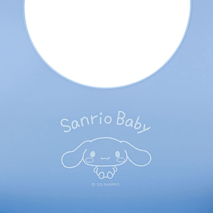 Sanrio Baby Cinnamoroll Silicone Bib - Easy Clean and Comfortable Bib for Meals