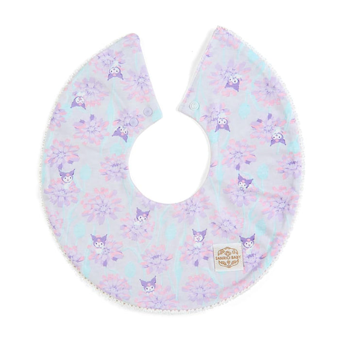 Sanrio Baby Kuromi Bib 30.5x29cm - Cute Baby Apparel Accessory