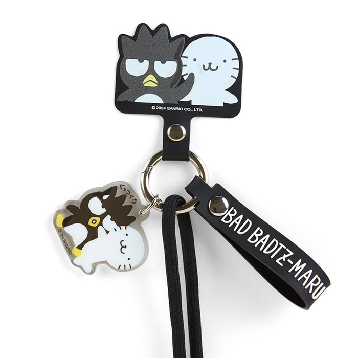 Bandoulière Sanrio Bad Badtz-Maru 77 cm x 5,5 cm Personnage Noir